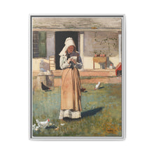 A Sick Chicken (1874) by Winslow Homer - NOMADEN ART GALLERY
