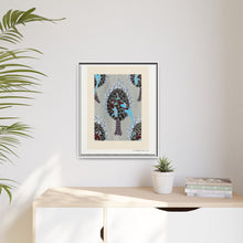 Estampado pochoir con estampado de pájaros Art Nouveau en estilo oriental