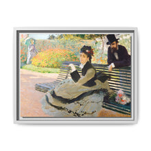 Camille Monet (1847–1879) on a Garden Bench (1873) by Claude Monet - NOMADEN ART GALLERY