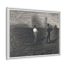 Peasants (ca. 1881–1884) by Georges Seurat