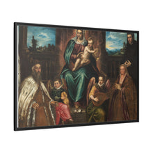 Doge Alvise Mocenigo and Family before the Madonna and Child (c. 1575) by Jacopo Tintoretto