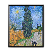 Vincent van Gogh's Road with Cypress and Star (1890) - NOMADEN ART GALLERY