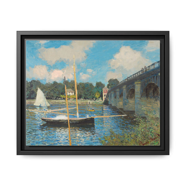 Claude Monet's The Bridge at Argenteuil (1874) - NOMADEN ART GALLERY