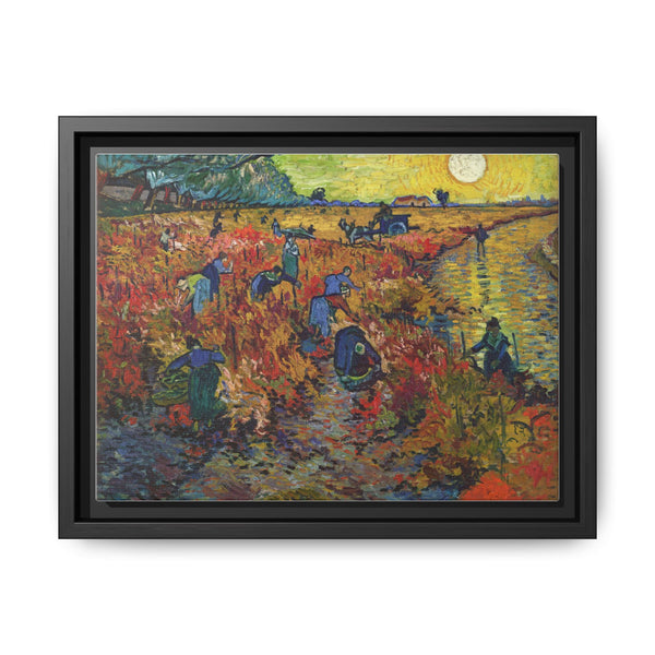 Vincent van Gogh's The Red Vineyard (1888) - NOMADEN ART GALLERY