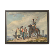 Three Armed Riders Escorting Prisoners near Reims (1825) by Peter von Hess - NOMADEN ART GALLERY