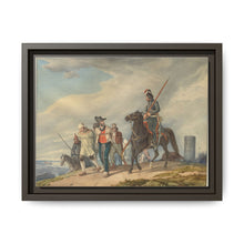 Three Armed Riders Escorting Prisoners near Reims (1825) by Peter von Hess - NOMADEN ART GALLERY