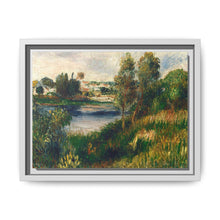 Pierre-Auguste Renoir's Landscape at Vétheuil (c. 1890) - NOMADEN ART GALLERY