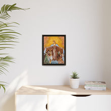 Fresco of Virgin-of-Mercy on the northern wall of the subsidiary church Saint Anna in Saager