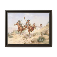 Apache Indians on Horseback by Herman Wendelborg Hansen - NOMADEN ART GALLERY