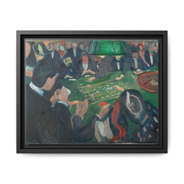 Edvard Munch's At the Roulette Table in Monte Carlo (1892) - NOMADEN ART GALLERY