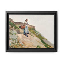 Girl Carrying a Basket (1882) by Winslow Homer - NOMADEN ART GALLERY