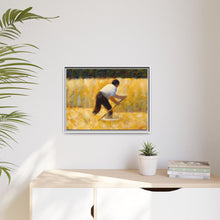 The Mower (ca. 1881–1882) by Georges Seurat