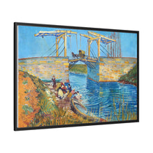 Vincent van Gogh's The Langlois Bridge at Arles with Women Washing (1888) - NOMADEN ART GALLERY