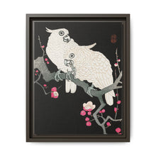 Two cockatoo and plum blossom (1925 - 1936) by Ohara Koson