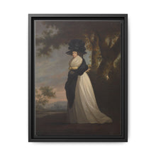 Portrait of a Lady Wearing an Elaborate Hat (1785-90) by British - NOMADEN ART GALLERY