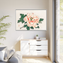 Pink rose by Kōno Bairei (1844-1895)