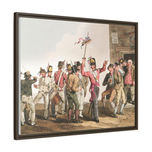 Illustration of thirty-third regiment from The Costume of Yorkshire (1814) by George Walker