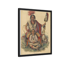 Keokuk, Chief of the Sacs and Foxes (1838) by Alfred Hoffy, Charles Bird King