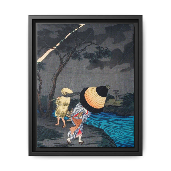 Thunderstorm at Tateishi (ca.1924–1925) print in high resolution by Hiroaki Takahashi. - NOMADEN ART GALLERY