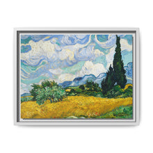 Vincent Van Gogh's Wheat Field with Cypresses (1889). Famous painting, original from the MET Museum - NOMADEN ART GALLERY