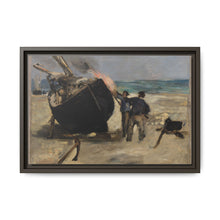 Tarring the Boat (Le Bateau goudronné) by Édouard Manet - NOMADEN ART GALLERY