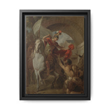 Saint Martin Sharing his Coat with a Beggar by Louis Galloche - NOMADEN ART GALLERY