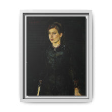 Inger in Black (1884) by Edvard Munch - NOMADEN ART GALLERY