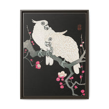 Two cockatoo and plum blossom (1925 - 1936) by Ohara Koson