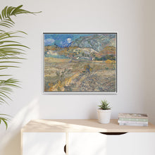 Vincent van Gogh's The Landscape at Saint-Rémy (Enclosed Field with Peasant) - NOMADEN ART GALLERY
