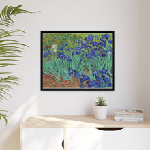 Vincent Van Gogh's Irises (1889). Famous painting, original from the J. Paul Getty Museum. - NOMADEN ART GALLERY