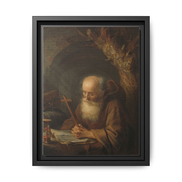 A Hermit (1664) by Gerard Dou - NOMADEN ART GALLERY