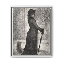Georges Seurat's Woman Strolling (1884) - NOMADEN ART GALLERY