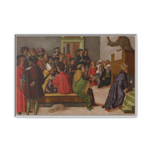 A Franciscan Monk Preaching (ca. 1515-1525 (Renaissance) by School of the Romagna - NOMADEN ART GALLERY
