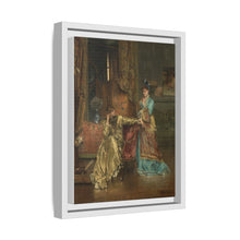 The Visit (c. 1870) by Alfred Stevens: A Glimpse into 19th-Century Elegance