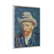 Vincent van Gogh's Self-Portrait with Grey Felt Hat (1887) - NOMADEN ART GALLERY