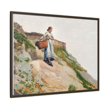 Girl Carrying a Basket (1882) by Winslow Homer