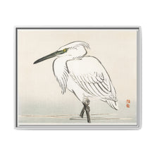 Snowy egret by Kōno Bairei (1844-1895) - NOMADEN ART GALLERY