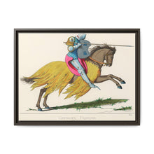 French Knight, 14th Century: Vintage Equestrian Art by Paul Mercuri (1860) - NOMADEN ART GALLERY
