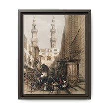 Minarets and grand entrance of the Metwaleys at Cairo illustration by David Roberts (1796–1864) - NOMADEN ART GALLERY