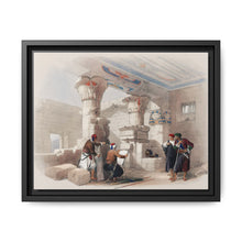 Deir el Medina (Dayr al Madinah) is an ancient Egyptian village which was home to the artisans who worked on the tombs in the Valley of the Kings illustration by David Roberts - NOMADEN ART GALLERY