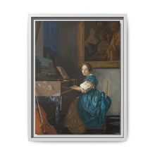 Johannes Vermeer’s Young Woman Seated at a Virginal (ca. 1670–1672) - NOMADEN ART GALLERY
