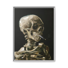 Vincent van Gogh's (1886) Head of a skeleton with a burning cigarette. - NOMADEN ART GALLERY