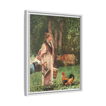 The Milk Maid (1878) by Winslow Homer