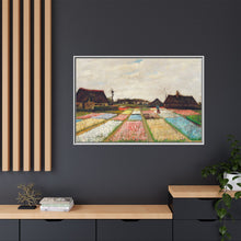 Flower Beds in Holland (1883) by Vincent Van Gogh - NOMADEN ART GALLERY
