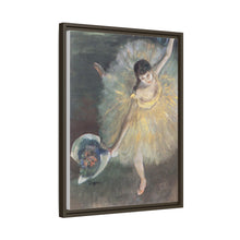 Fin de arabesco (1876) de Edgar Degas 
