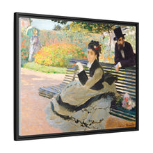 Camille Monet (1847–1879) on a Garden Bench (1873) by Claude Monet - NOMADEN ART GALLERY