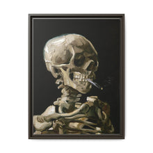 Vincent van Gogh's (1886) Head of a skeleton with a burning cigarette - Vintage Wall Art - NOMADEN ART GALLERY
