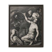 The martyrdom of Saint Laurence of Rome. Etching after J. Ribera. - NOMADEN ART GALLERY