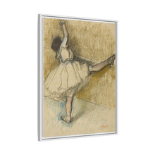 Bailarina estirándose en la barra de Hilaire Germain Edgar Degas