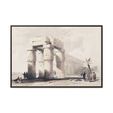Luxor in upper of Egypt illustration by David Roberts (1796–1864). - NOMADEN ART GALLERY